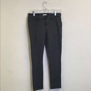 Women's Gray Jeans Calvin Klein Size 4 Straight Skinny